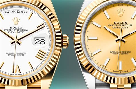 rolex ladies date vs datejust|Rolex day Datejust two tone.